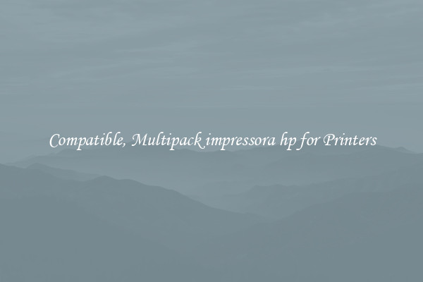 Compatible, Multipack impressora hp for Printers