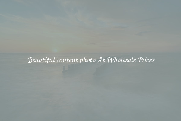Beautiful content photo At Wholesale Prices