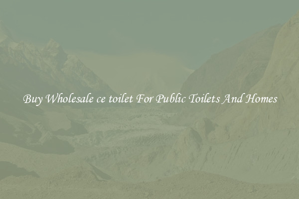 Buy Wholesale ce toilet For Public Toilets And Homes